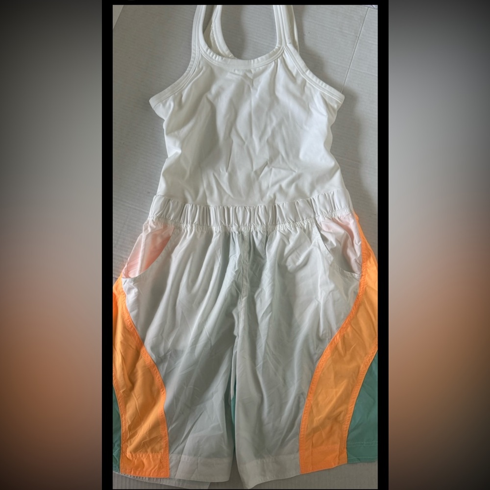 NWT FP Movement by Free People Double Bounce Jumpsuit Athletic Romper size XS - Picture 4 of 7
